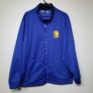 Men's Golden State warriors track zip-up jacket